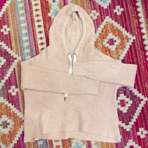 2/$25! American Eagle 🦅 Cozy Pink Pullover Sweater (with hood)